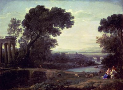 Noon or Landscape with the Rest on the Flight into Egypt, 1661 by Claude Lorrain